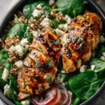 Chicken Spinach Meal Prep Bowls First Image