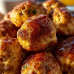 Easy Pancake Sausage Balls First Image