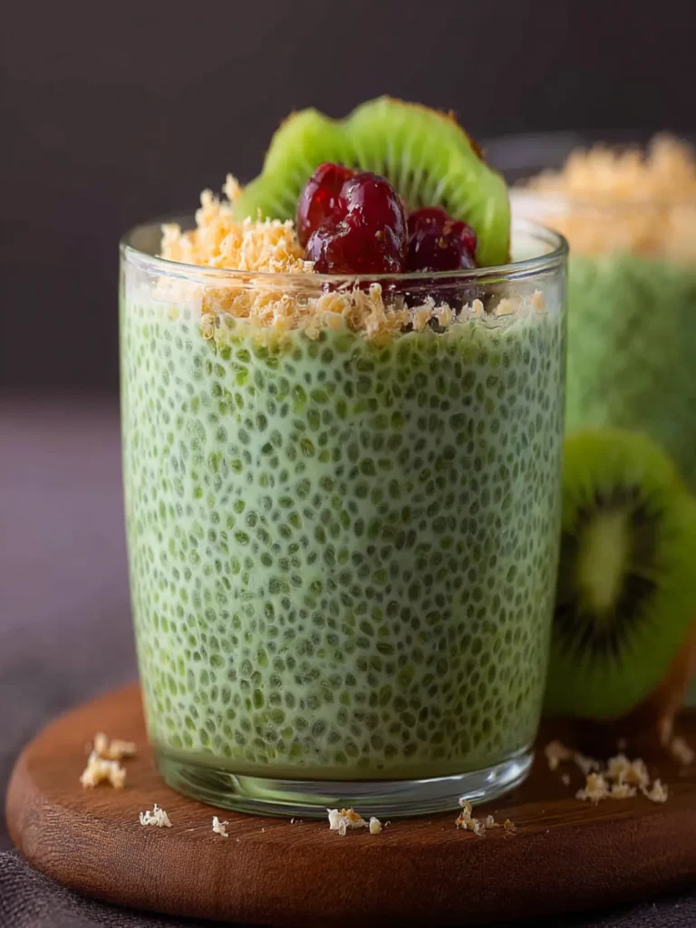 Matcha Chia Pudding Recipe (Creamy, Healthy & Easy Breakfast) First Image