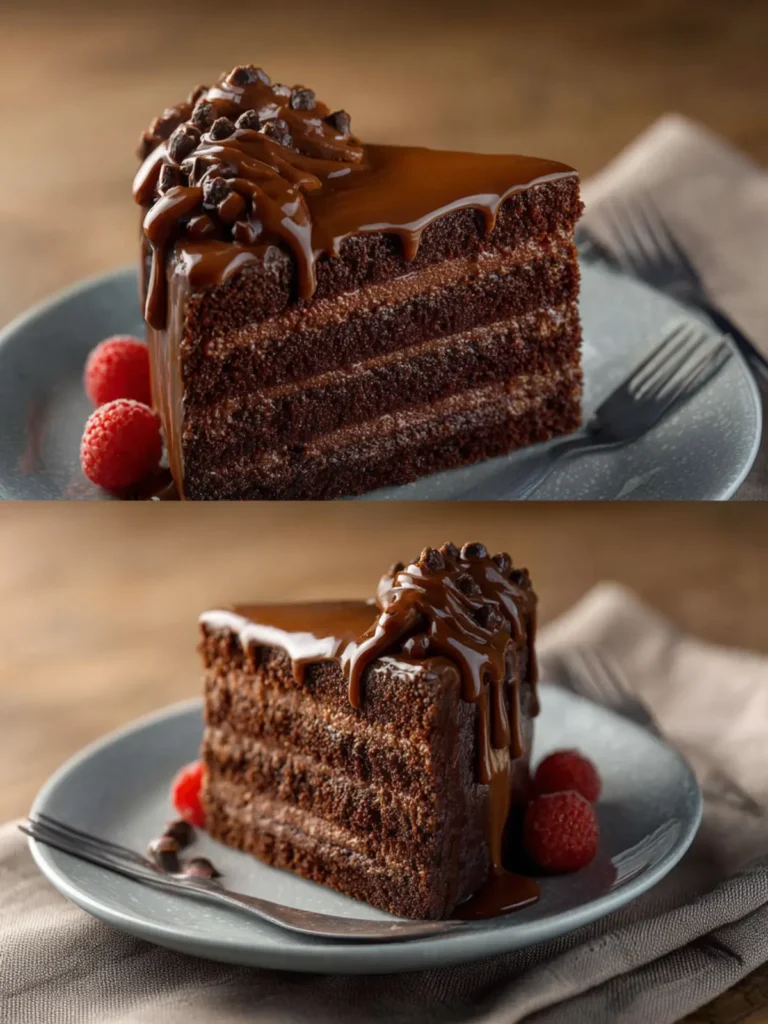 Old Fashioned Chocolate Cake First Image