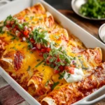 Cream Cheese Chicken Enchiladas First Image