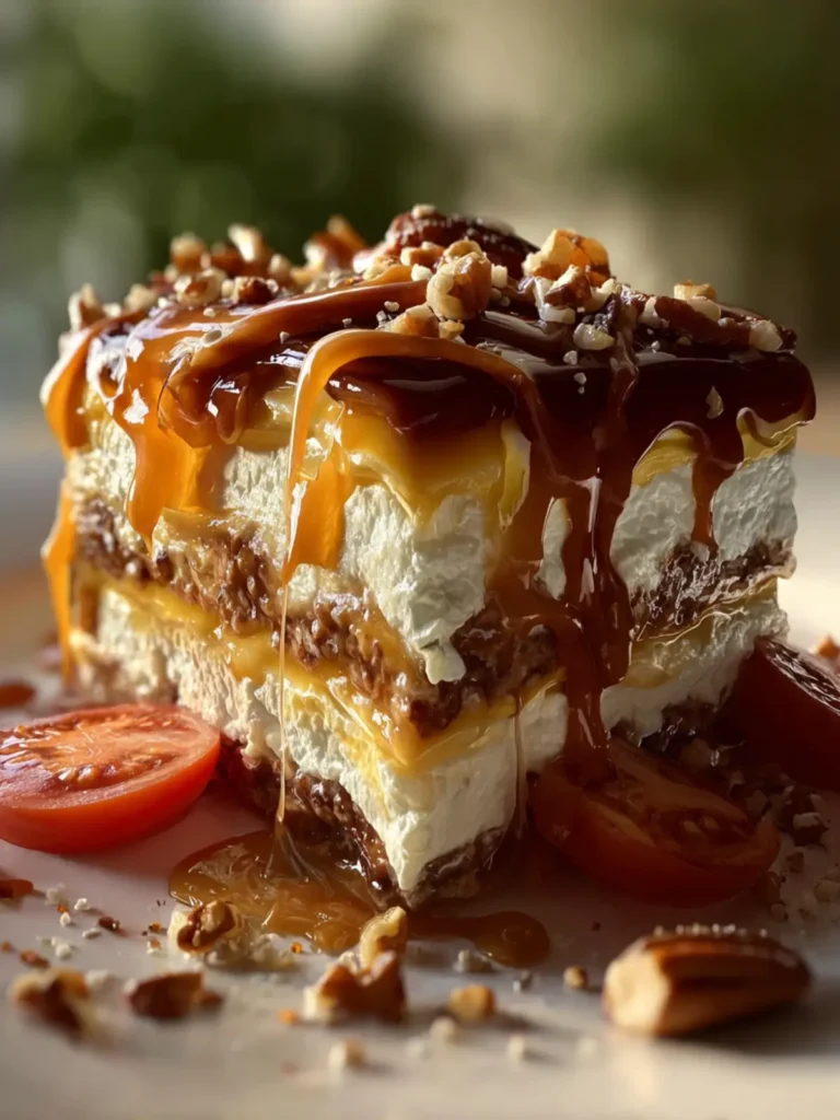 No-Bake Turtle Lasagna First Image