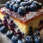 blueberry sheet cake First Image