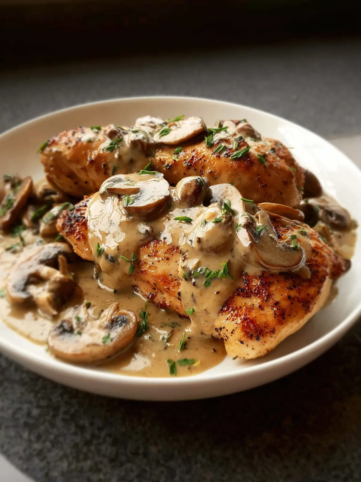 Chicken with Creamy Mushroom Sauce: Your Next Comfort Food Indulgence